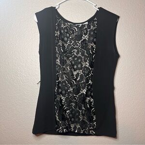 ✨10 for $15✨New York & Company stretch women’s size small sleeveless black top